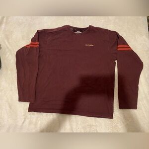 Harley-Davidson long sleeve men shirt XL burgundy